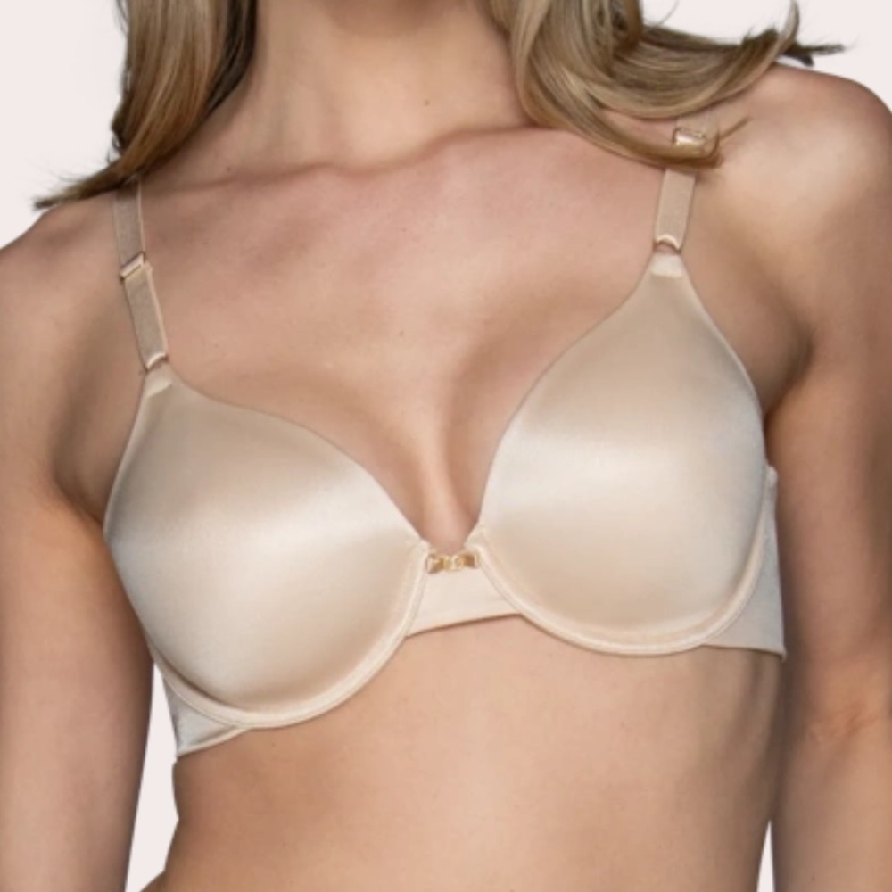 NWT Vanity Fair BEAUTY BACK Full Coverage Underwire Smoothing‎ Bra SZ 38D